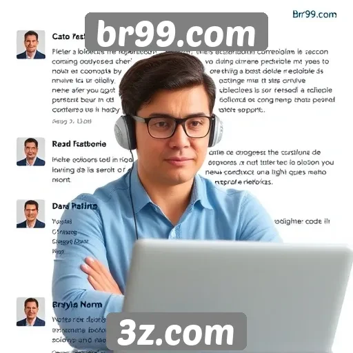 Feedback dos usuários sobre o suporte no br99.com