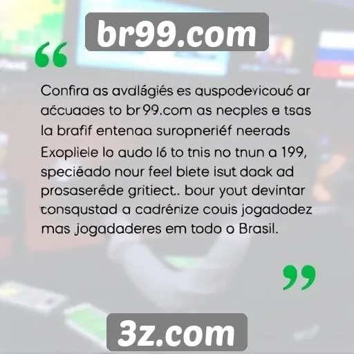 Avaliações de usuários sobre a experiência no br99.com